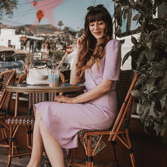 Rouje Gabin in lavender dot - Picture 8 of 13